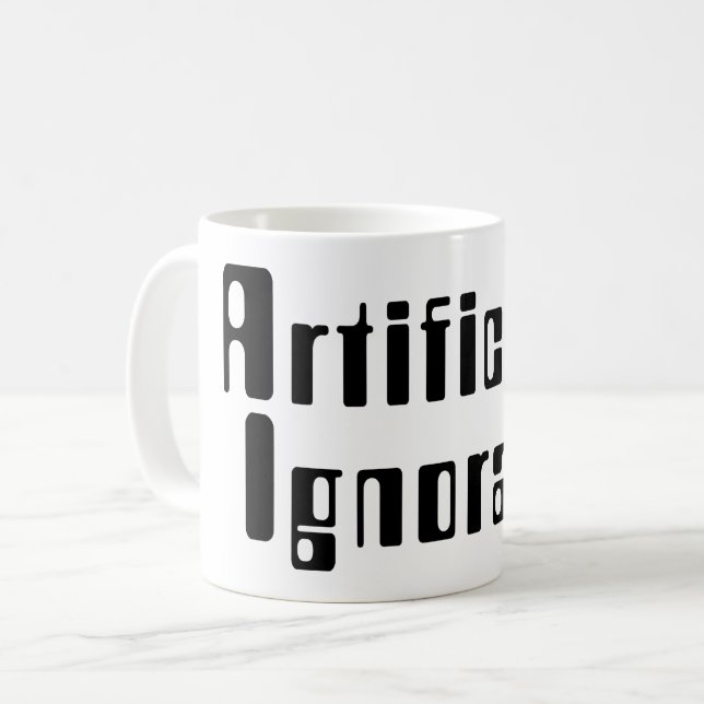 Mug Ignorance artificielle (Devant gauche)