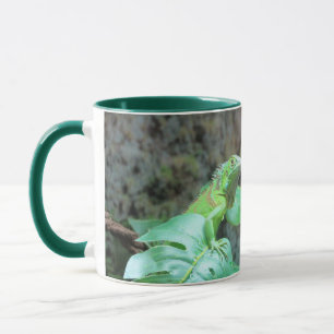 Mug iguane vert