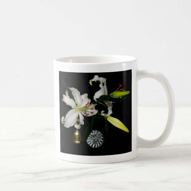 Mug Iirsh Design - Collection de laiton et de fleurs (Droite)
