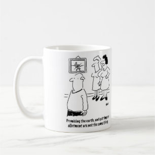 Mug Il a promis la terre, elle a obtenu une allocation