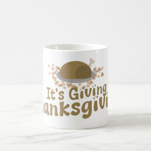 Mug Il donne Thanksgiving Fun Turkey Time Trend