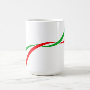 Mug Il effiloche avec drapeau italien