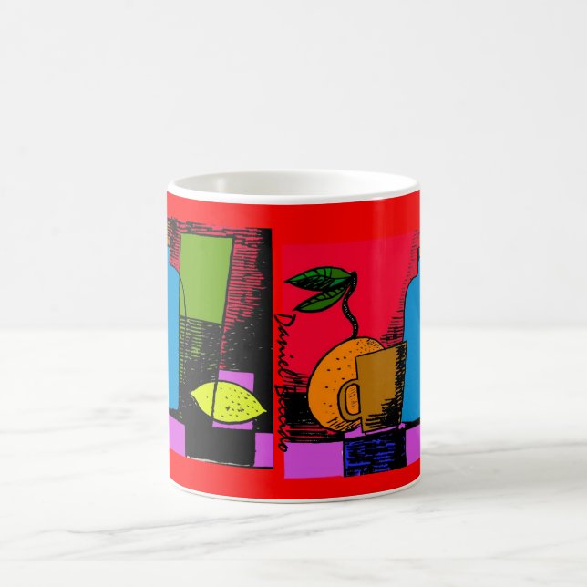 Mug Il effiloche avec nature morte (Centre)