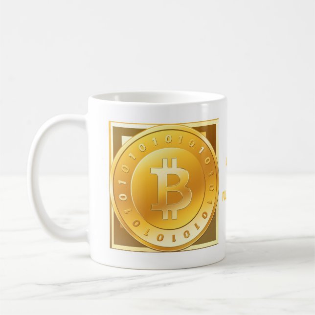 Mug Il effiloche Bitcoin - M2b (Gauche)