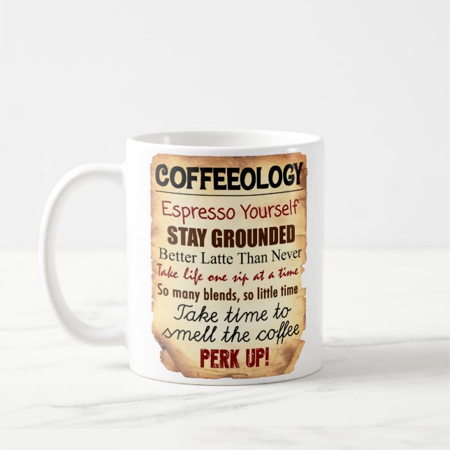 Mug Il effiloche Coffeeology (Gauche)