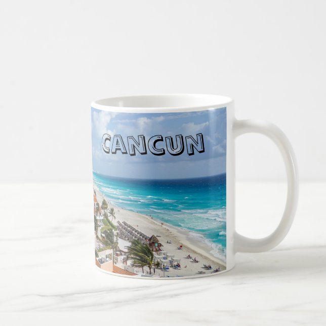 Mug il effiloche de Cancun - le Mexique (Droite)