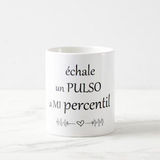 Mug Il effiloche de lui jetez une impulsion percentil