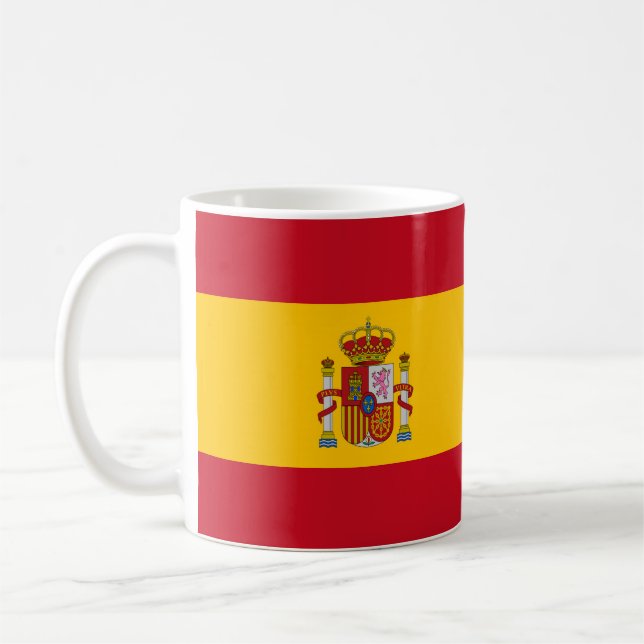 Mug il effiloche drapeau espagnol (Gauche)