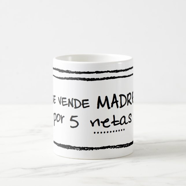 Mug Il effiloche « il est vendu mère par 5 nets " (Centre)