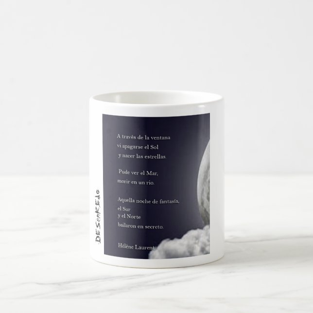 Mug Il effiloche j'Ai pu voir la mer mourir dans une (Centre)