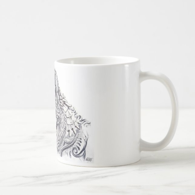 Mug Il effiloche loup (Droite)