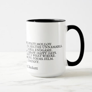 Mug Il effiloche Oeuvre Samuel Beckett