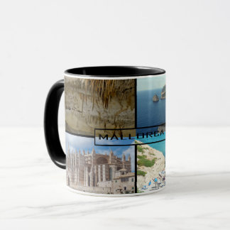Mug il effiloche photomontage Majorque - de Majorca
