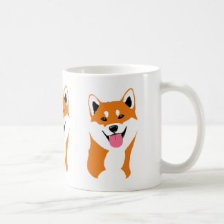 Mug Il effiloche Shiba inu souriant