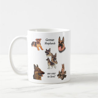 MUG IL EST FACILE AIMER LES BERGERS ALLEMANDS !