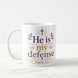 Mug Il Est Ma Défense Citation D'encouragement De L'éc