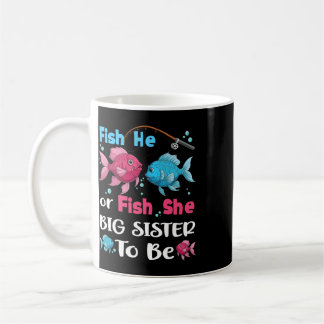 Mug Il est poisson ou elle est poisson Révélation du s