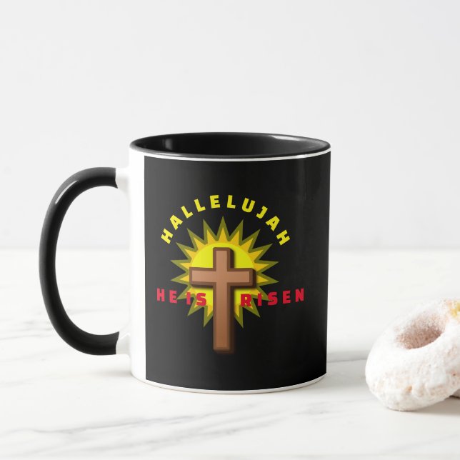 MUG "IL EST RELEVÉ" (Avec donut)