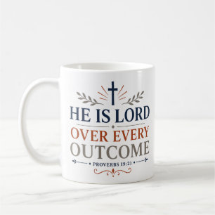 Mug Il est Seigneur sur Chaque Résultat Écriture Bibli