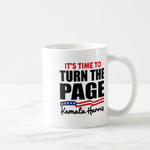 Mug Il est temps de tourner la page Kamala Harris Poli