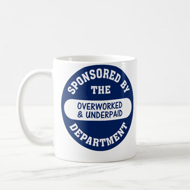 Mug Il est temps les augmenter obtenus surchargés et (Gauche)