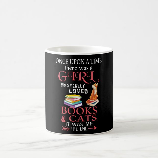 Mug Il Était Une Fois Une Fille Qui Aimait Les Livres (Centre)