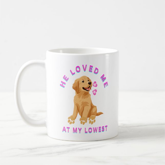 Mug Il m'a aimé au plus bas (Gauche)