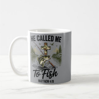 Mug Il m'a appelé à pêcher chrétien B pêcheur