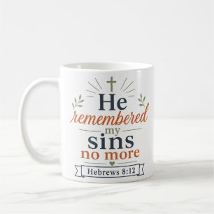 Mug Il N'a Plus Souvenu De Mes Péchés Réconfort Chréti