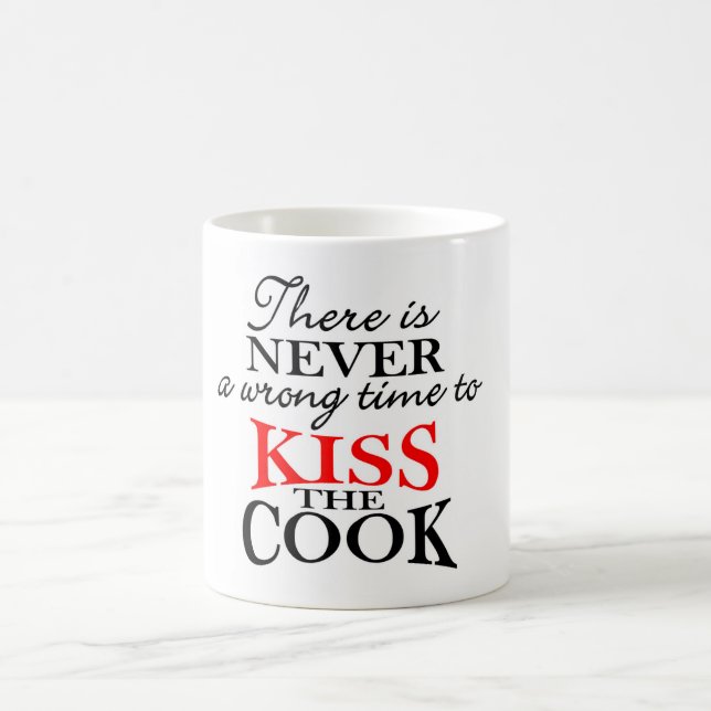 Mug Il n'y a jamais un mauvais moment d'embrasser la (Centre)