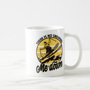 Mug Il N'Y A Pas De Neige Sur Moi - Snowboard - Ski