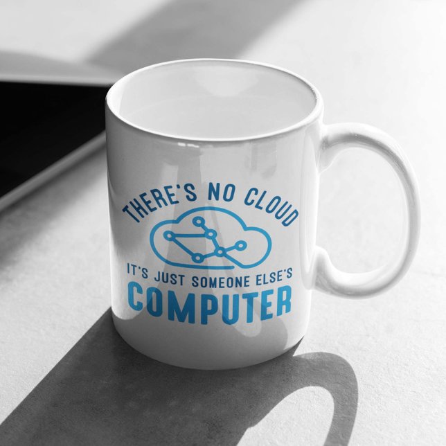 Mug Il n'y a pas de nuage (Créateur téléchargé)