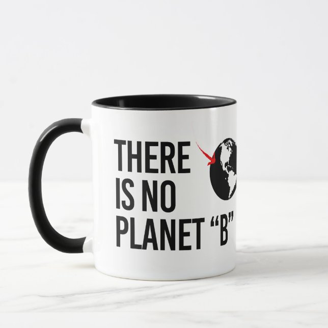 Mug Il n'y a pas de plan(et) B (Gauche)