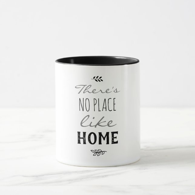 Mug Il n'y a pas d'endroit comme le feuillage domestiq (Centre)