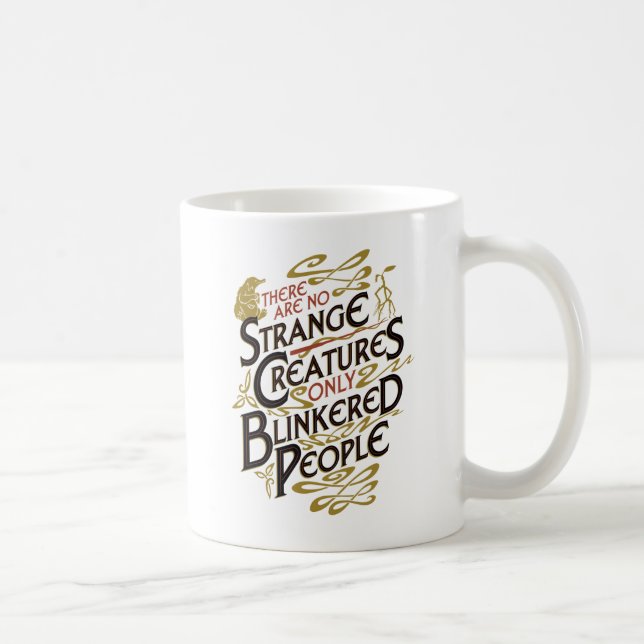 Mug Il N'Y A Pas D'Étrange Créatures (Droite)