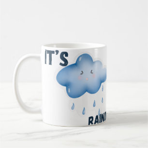 Mug Il pleut une météo esthétique