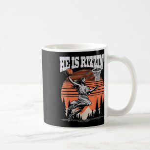 Mug Il Rizzin Funny Jesus Basketball Pâques Christi