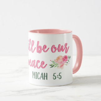 Mug Il Sera Notre Écriture De Paix // Bible Verse