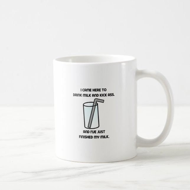 Mug IL serrent le lait de boissons (Droite)
