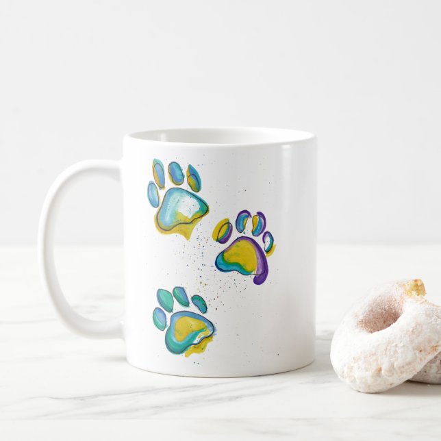 Mug Il y a probablement des cheveux de chien dedans -  (Avec donut)