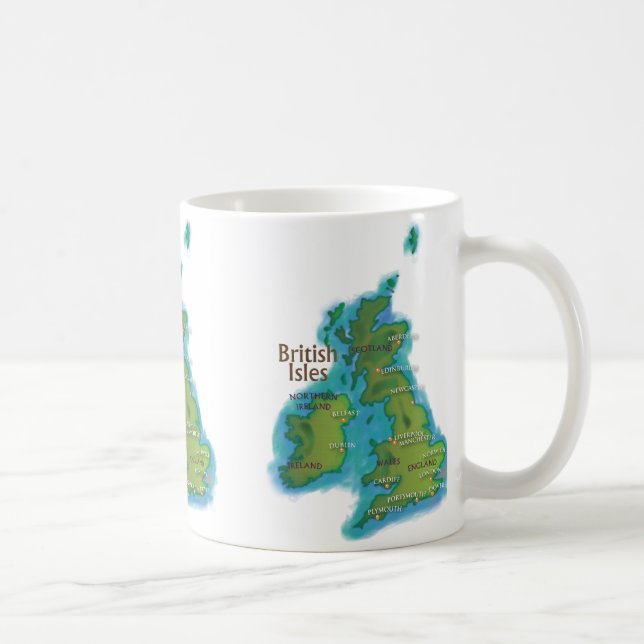 Mug Île britannique (Droite)