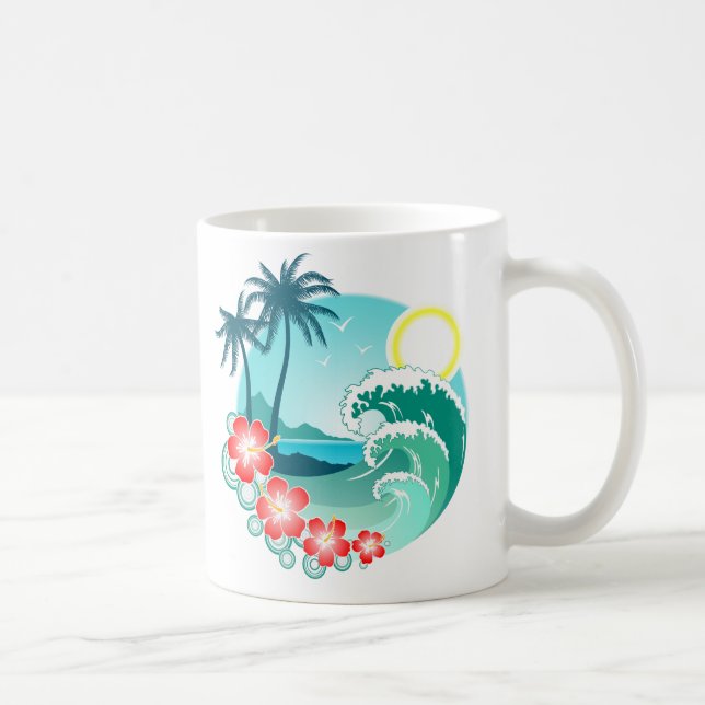 Mug Île hawaïenne 2 (Droite)