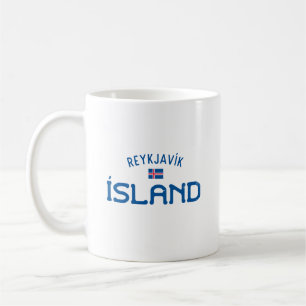 Mug Île Reykjavik en état de détresse (Islande)