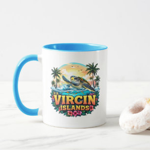Mug Îles Vierges américaines Caraïbes