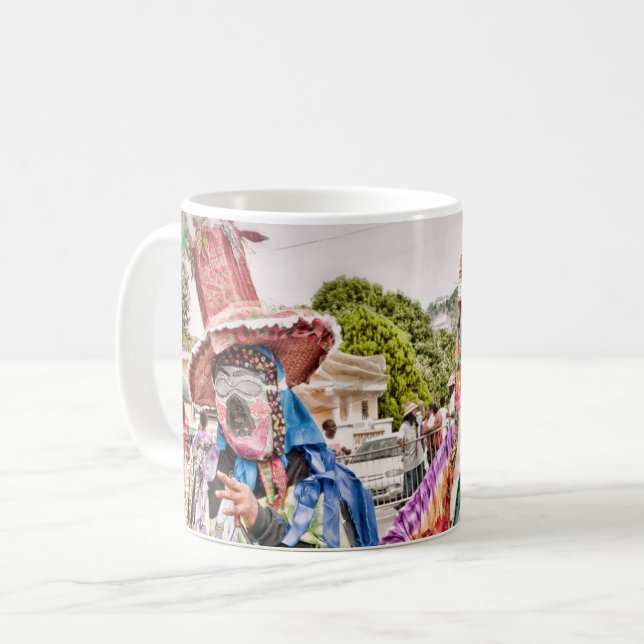 Mug Îles Vierges américaines Masqueraders USVI Caraïbe (Devant gauche)