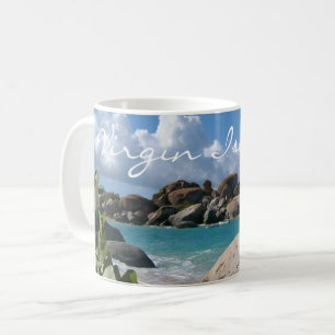 Mug Îles Vierges britanniques, Gorda, Baths Beach