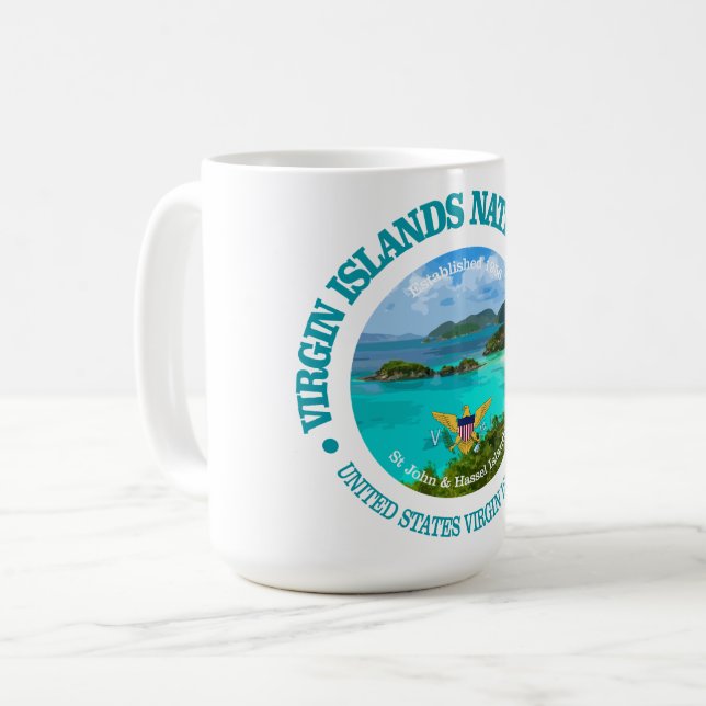 Mug Îles Vierges NP (Devant gauche)