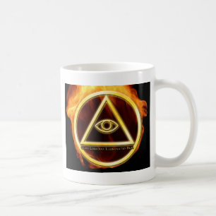 Mug Illuminati sur le feu