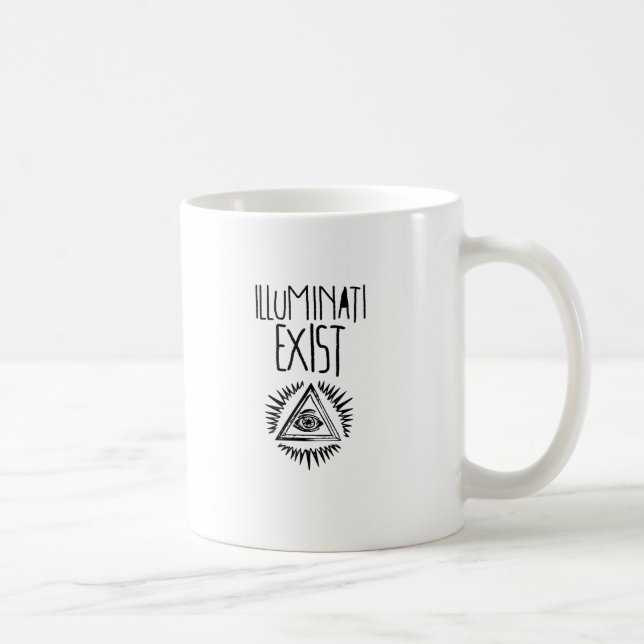 Mug illuminati tshirt (Droite)