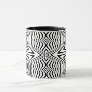 Mug Illusion d'optique 13 Design Abstrait